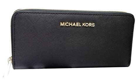 michael kors saffiano zip around continental wallet|michael kors saffiano wallet.